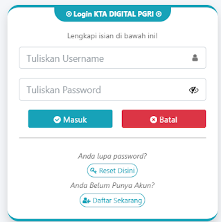 Register PGRI Ogan Komering Ilir - Persatuan Guru Republik Indonesia Cabang Ogan Komering Ilir